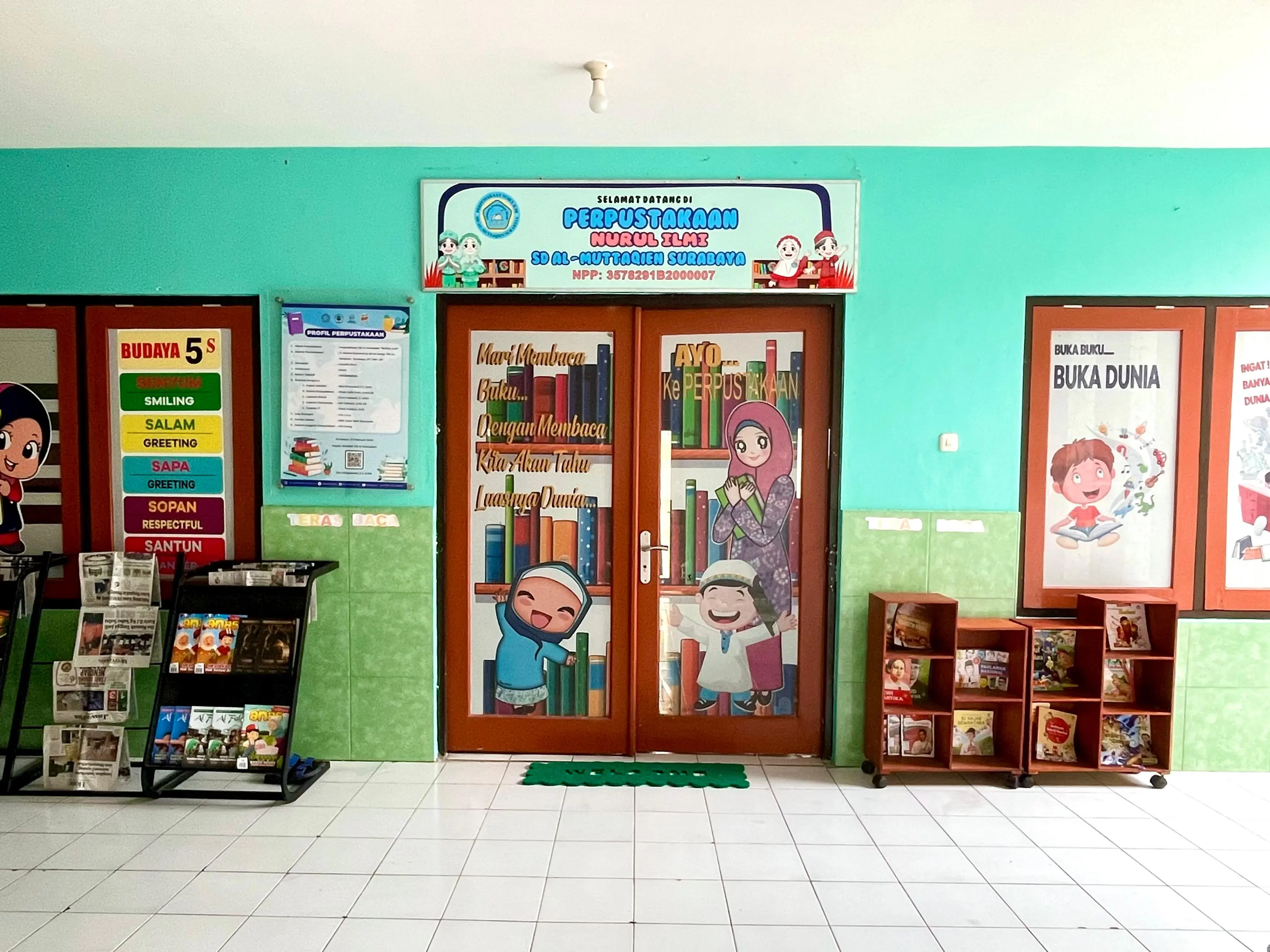 Cover Perpustakaan Nurul Ilmi SD Al-Muttaqien